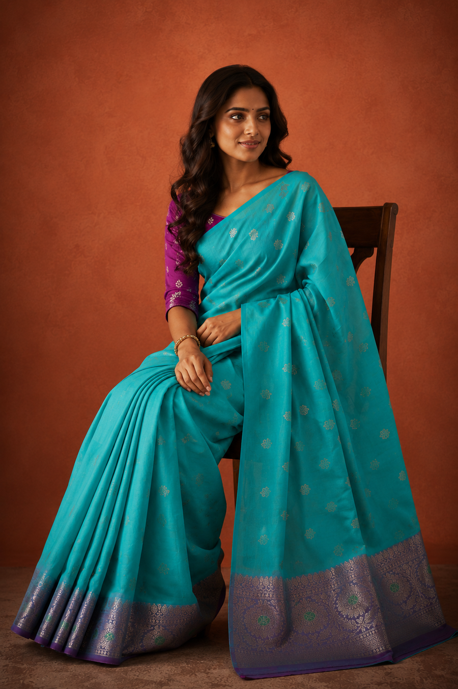 Tapeta Silk - Olive Green