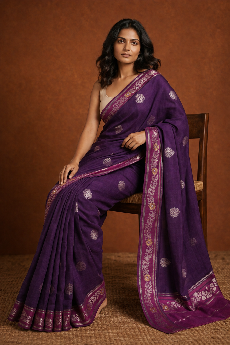 Tapeta Silk - Lilac