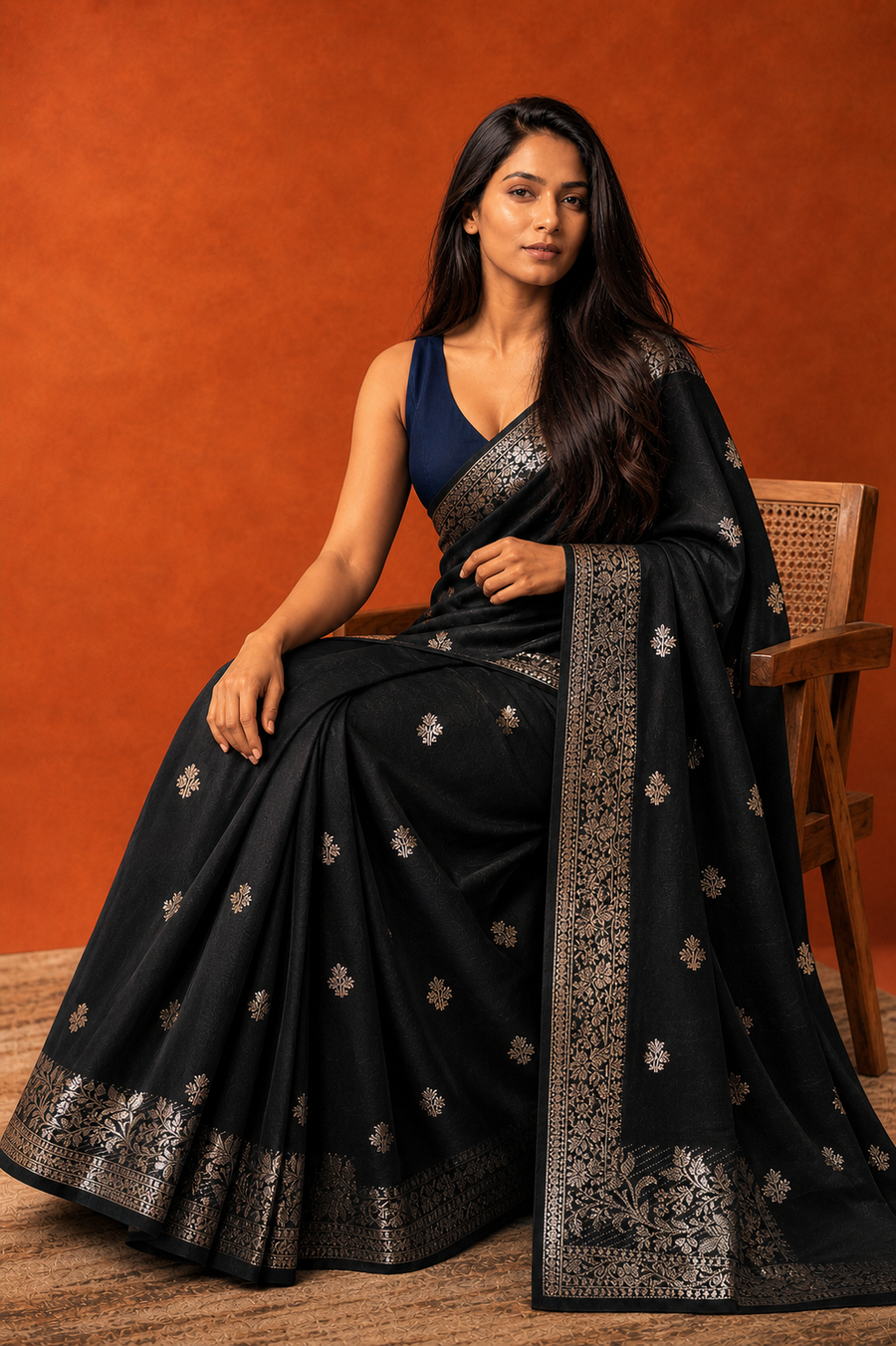 Raw Mango Silk - Black