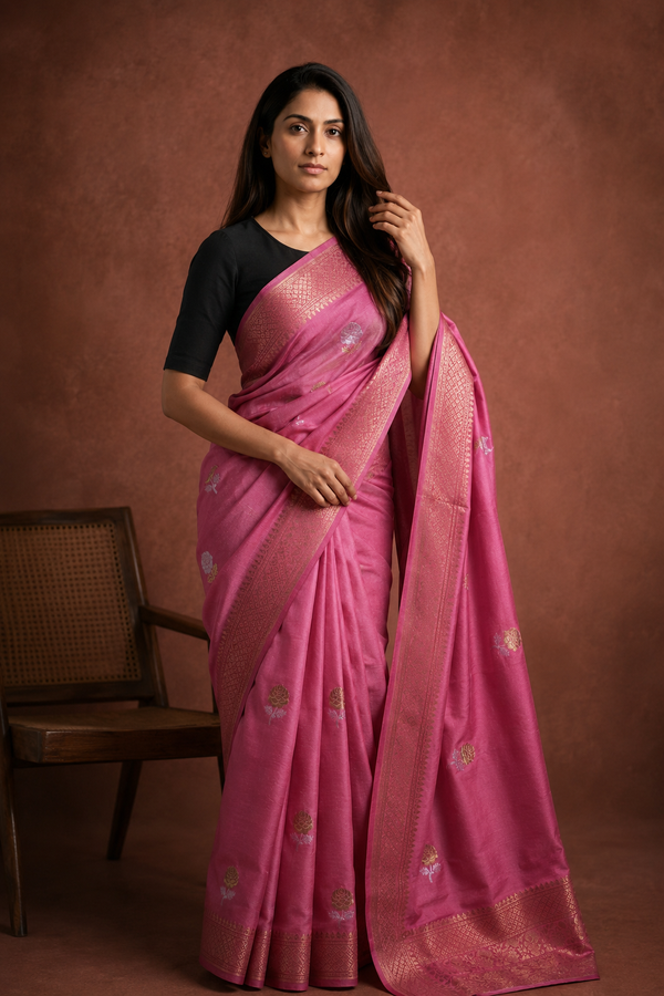 Warm Silk Contrast - Pink