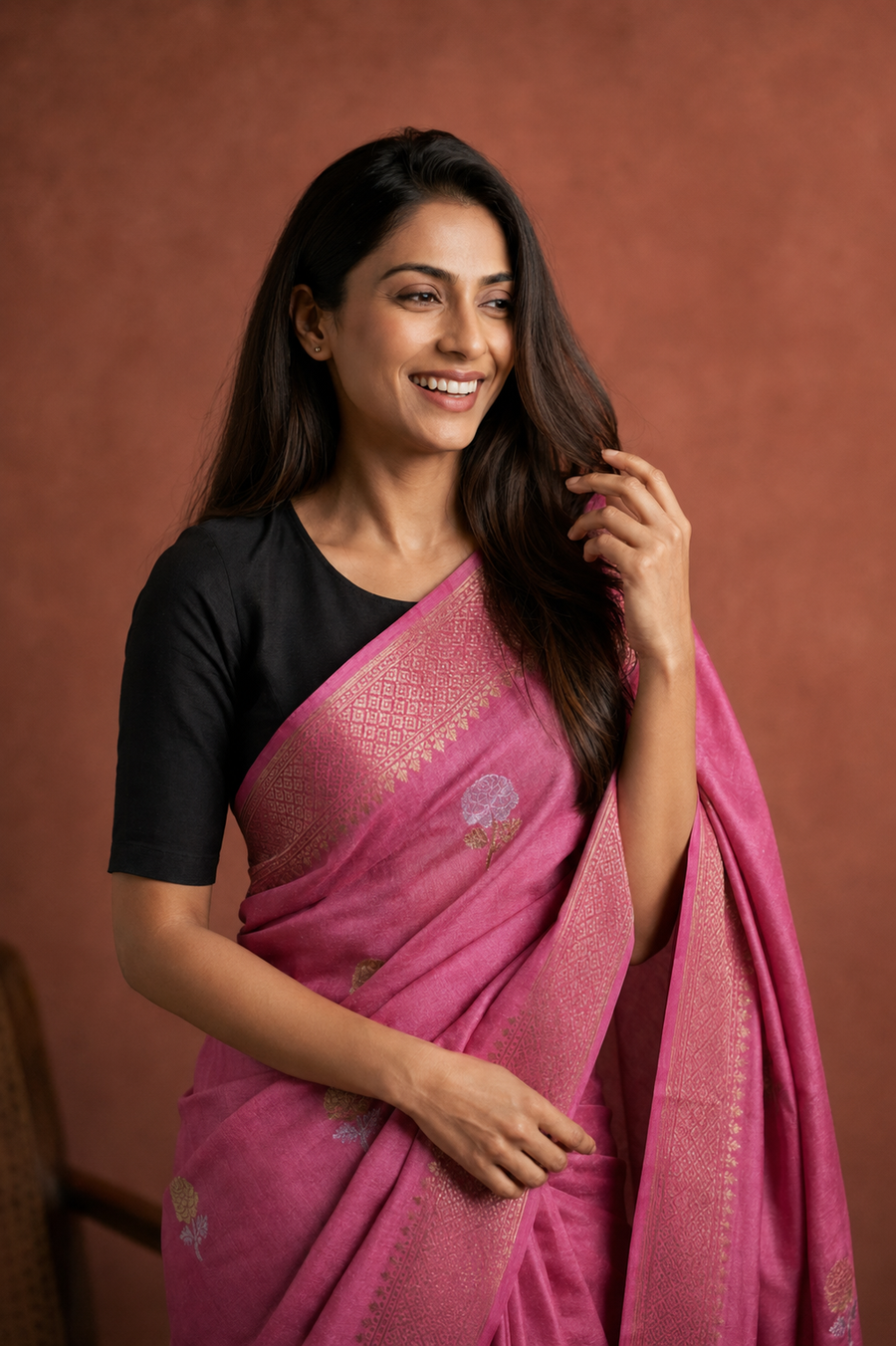 Warm Silk Contrast - Pink