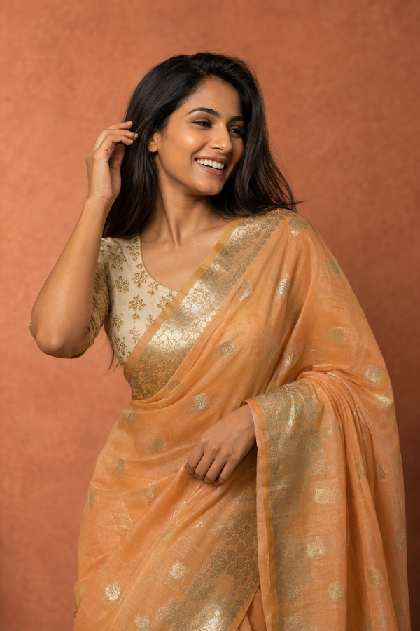 Raw Mango Silk - Tangerine