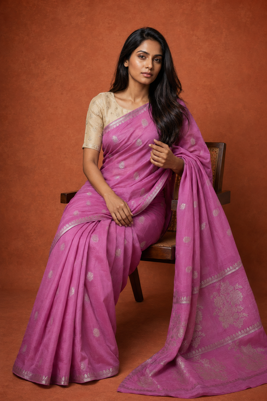 Raw Mango Silk - Pink