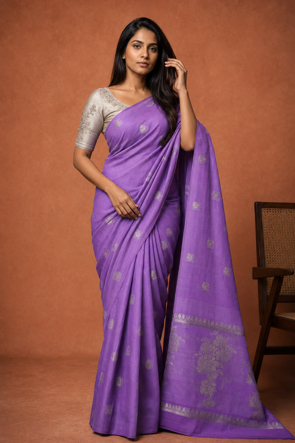 Raw Mango Silk - Purple